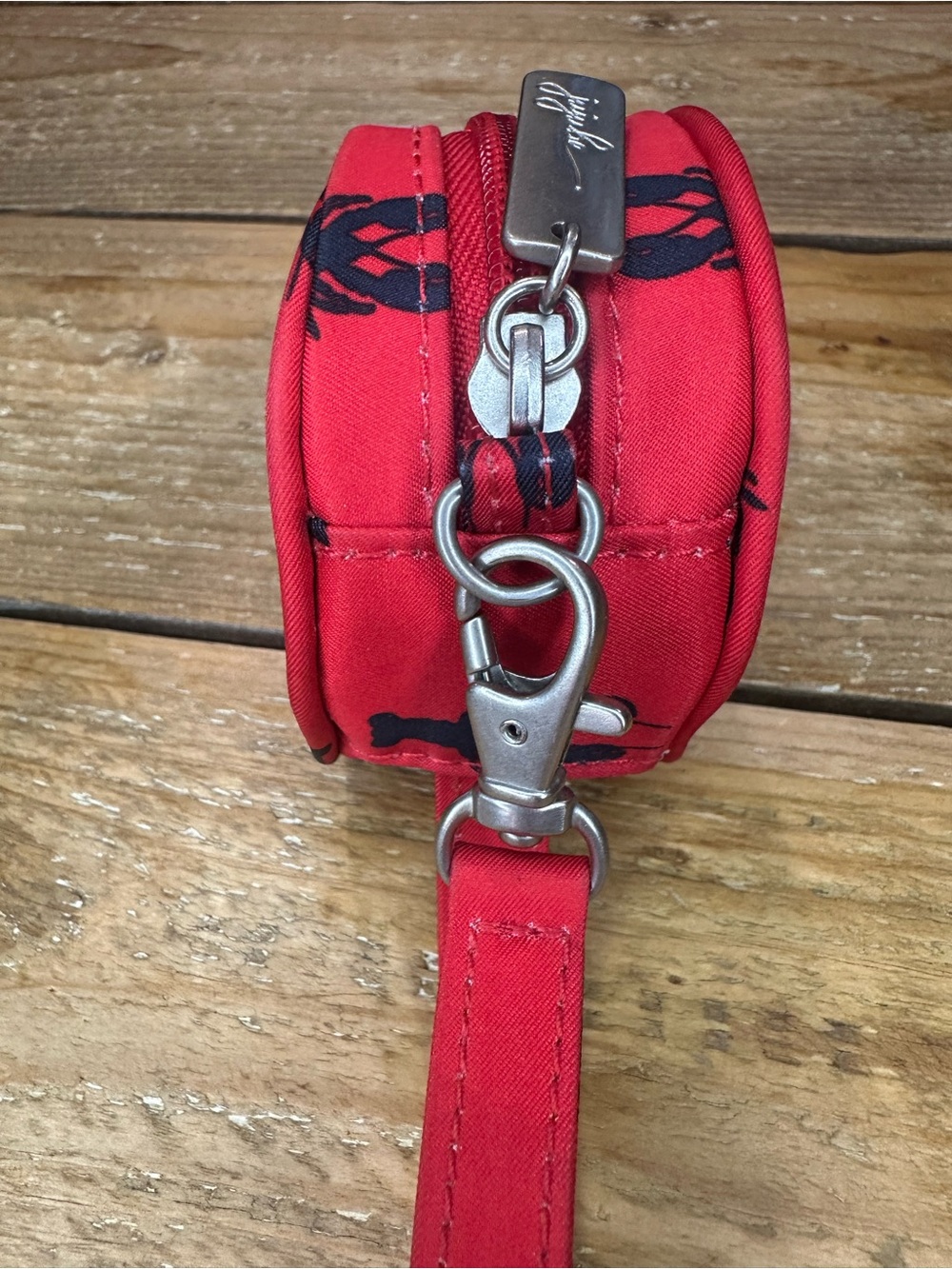 Ju-Ju-Be Red with Navy Lobster Printed Carrying Case - Picture 7 of 7